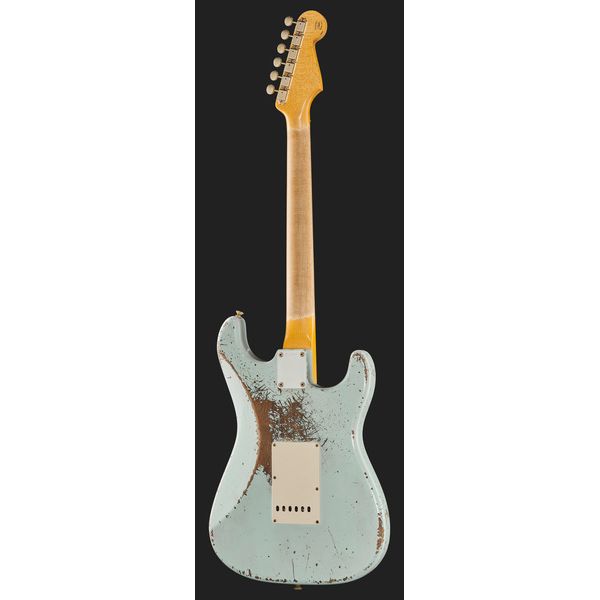 La guitare électrique Fender 63 Strat SNB Relic LH MBJS / Test & Avis