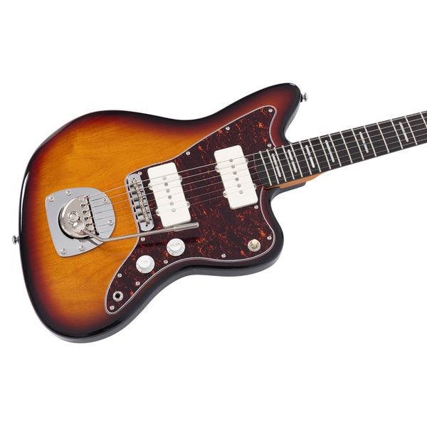 La guitare électrique Larry Carlton J5 3-Tone Sunburst Avis, Test