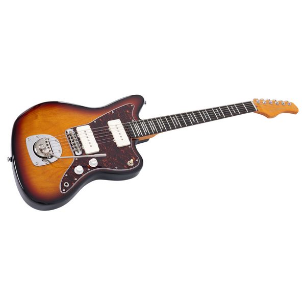 La guitare électrique Larry Carlton J5 3-Tone Sunburst Avis, Test