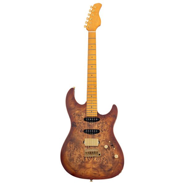 La guitare électrique Larry Carlton S10 HSS Natural Burst - Test, Avis