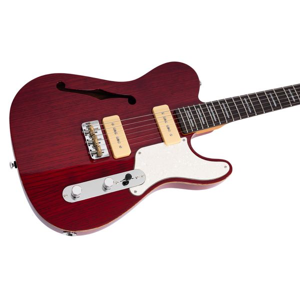 Larry Carlton T7TM See Through Red (Guitare électrique) - Avis & Test