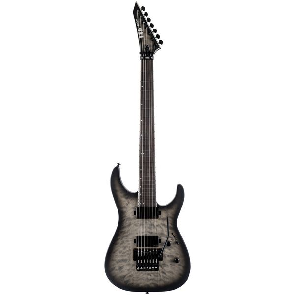 Guitare électrique ESP LTD M-1007B QM Charcoal Burst / Avis et Test