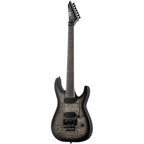 Guitare électrique ESP LTD M-1007B QM Charcoal Burst / Avis et Test