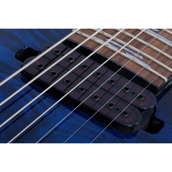 Schecter Omen Elite-7 See Blue Burst (Guitare électrique) Test, Avis