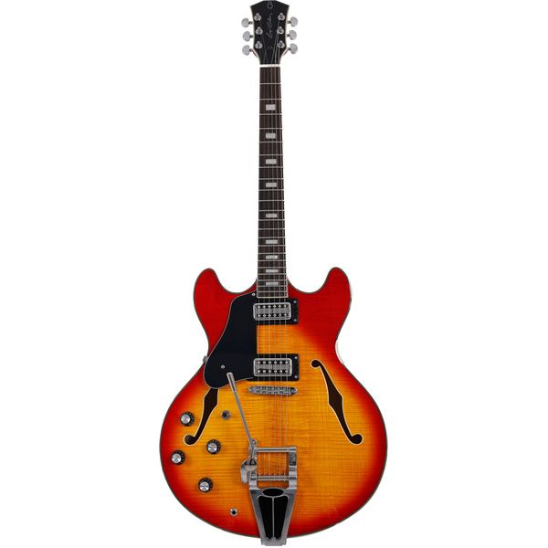 Larry Carlton H7T Cherry Sunburst LH (Guitare électrique) / Test, Avis et Comparatif