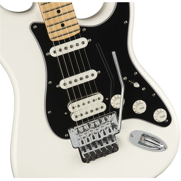 La guitare électrique Fender Player Ser Strat FR HSS MN PWT / Avis, Test