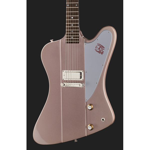 La guitare électrique Epiphone 1963 Firebird I Heather Poly : Test et Avis