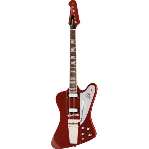 La guitare électrique Epiphone 1963 Firebird V Ember Red / Avis & Test