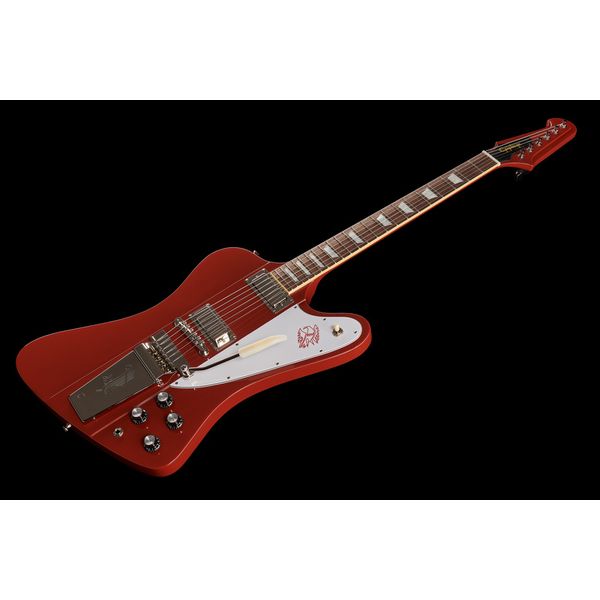 La guitare électrique Epiphone 1963 Firebird V Ember Red / Avis & Test