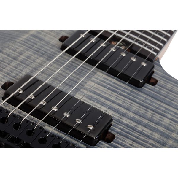 La guitare électrique Schecter Sunset -7 Extreme Grey Ghost Avis et Test