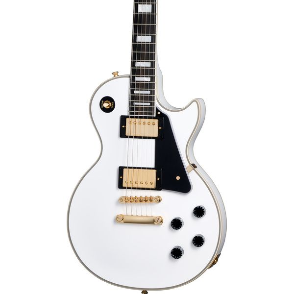 La guitare électrique Epiphone Les Paul Custom Alpine White Test, Avis, Comparatif