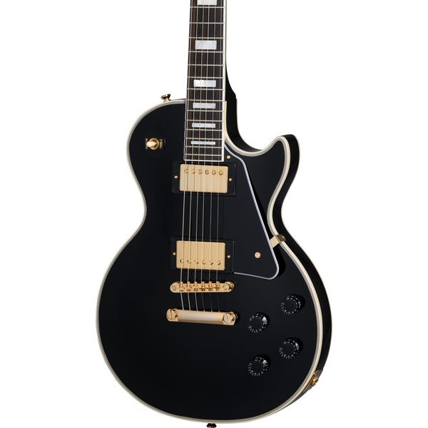 La guitare électrique Epiphone Les Paul Custom Ebony - Test et Avis