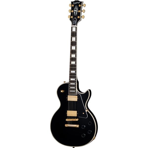 La guitare électrique Epiphone Les Paul Custom Ebony - Test et Avis