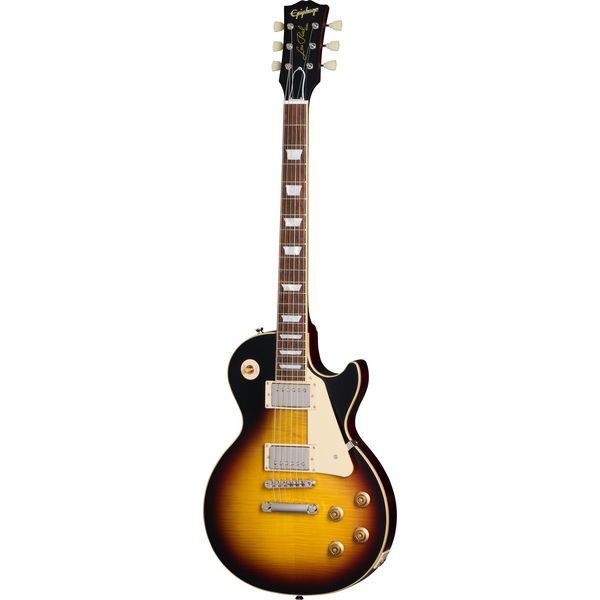 La guitare électrique Epiphone Les Paul 59 Tobacco Burst VOS Avis & Test