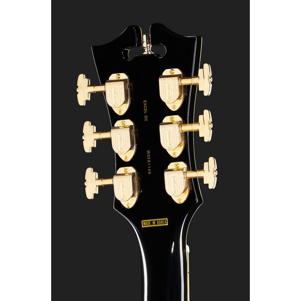 DAngelico Excel DC Solid Black (Guitare électrique) Test, Avis, Comparatif