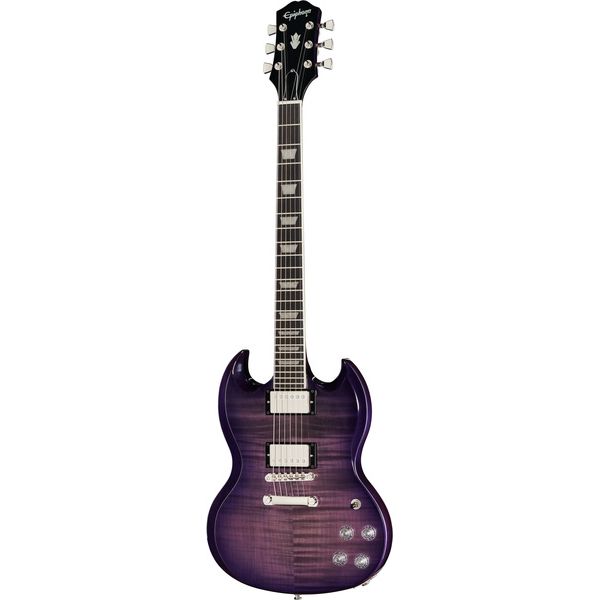 La guitare électrique Epiphone SG Modern Figured Purple Burst , Avis, Test