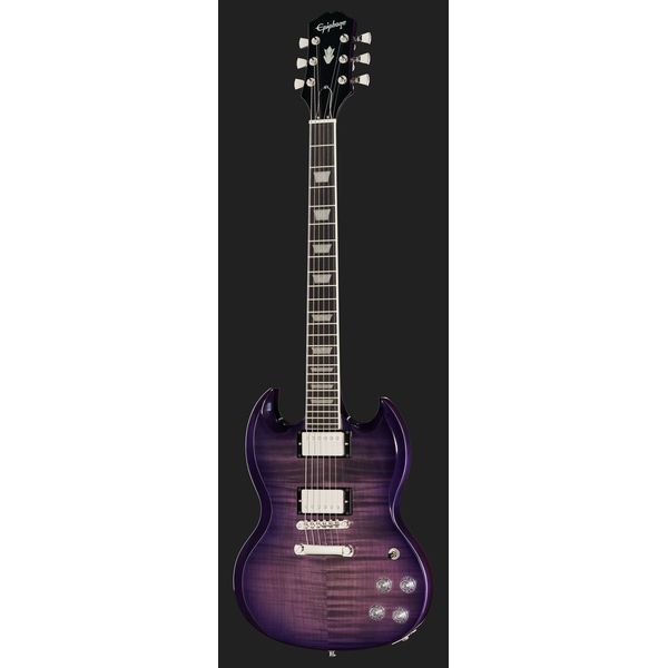 La guitare électrique Epiphone SG Modern Figured Purple Burst , Avis, Test