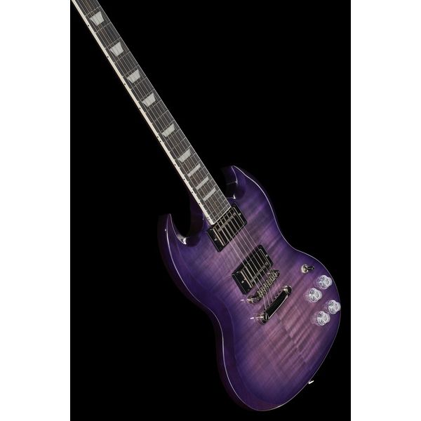 La guitare électrique Epiphone SG Modern Figured Purple Burst , Avis, Test