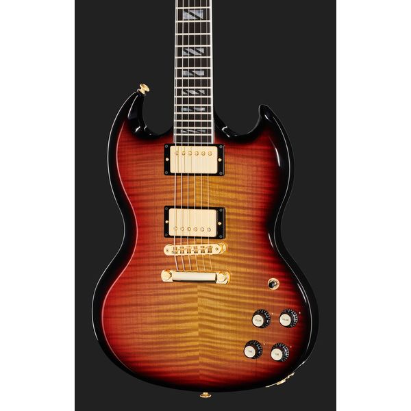 Guitare électrique Gibson SG Supreme Fireburst / Avis, Test