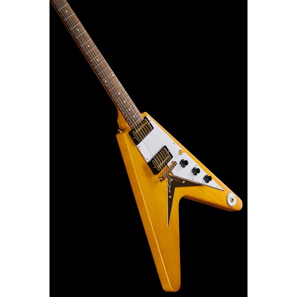 Epiphone Flying V Korina Aged Natural (Guitare électrique) Test, Avis et Comparatif