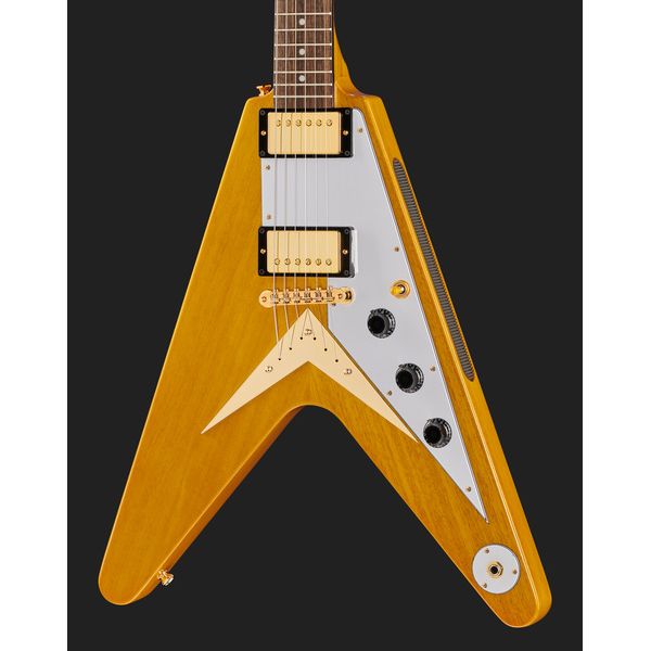 Epiphone Flying V Korina Aged Natural (Guitare électrique) Test, Avis et Comparatif