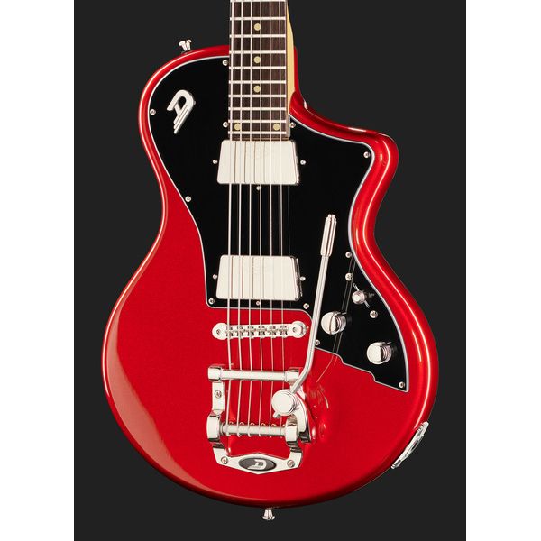 Guitare électrique Duesenberg Julietta Baritone Catalina Red / Test, Avis