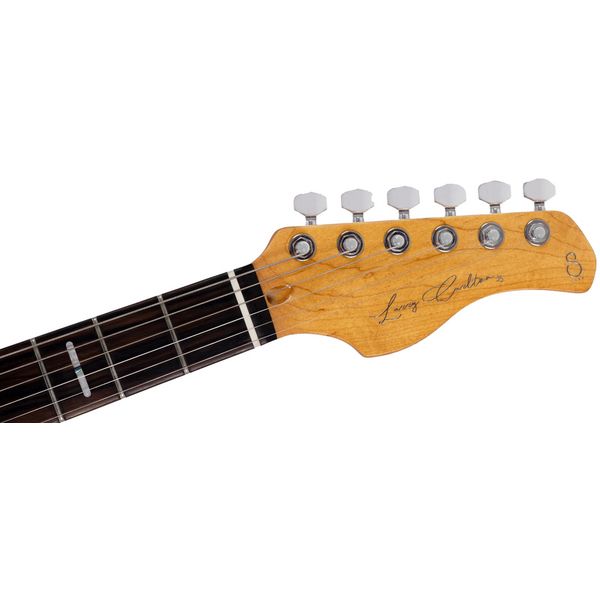 La guitare électrique Larry Carlton J5 Champagne Gold Metallic Test, Avis et Comparatif