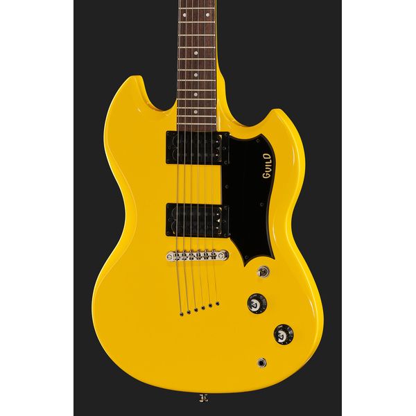 La guitare électrique Guild Polara Voltage Yellow Test & Avis