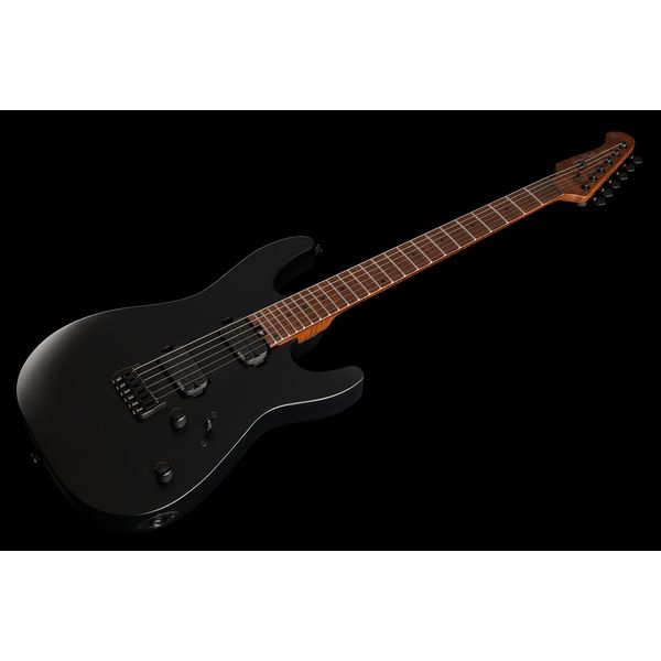 La guitare électrique Harley Benton Fusion-III EMG HT Roasted SBK / Test, Avis & Comparatif