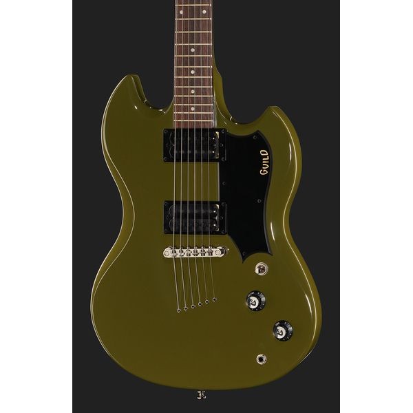 La guitare électrique Guild Polara Phantom Green / Test et Avis