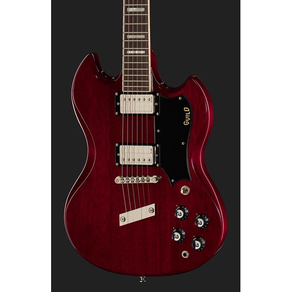 Guild Polara Deluxe Cherry Red (Guitare électrique) Test & Avis