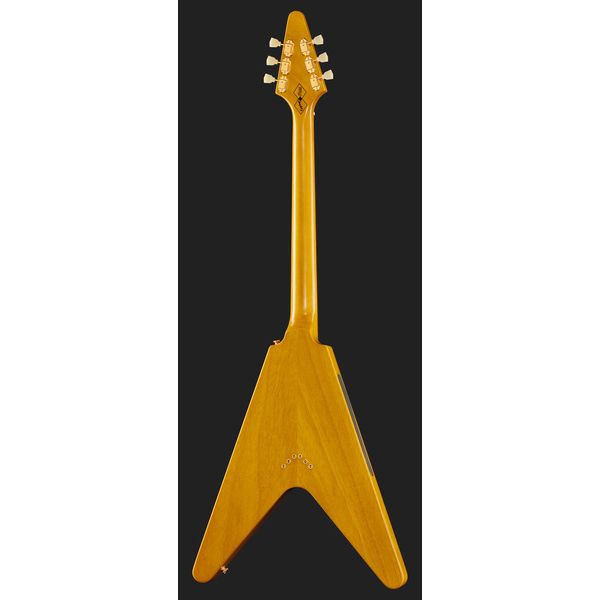 La guitare électrique Epiphone Flying V Korina Aged Nat. LH : Test & Avis