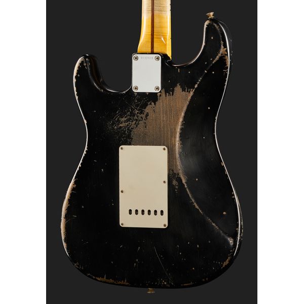 La guitare électrique Fender 56 Strat Black Hvy Relic MBJS / Test et Avis