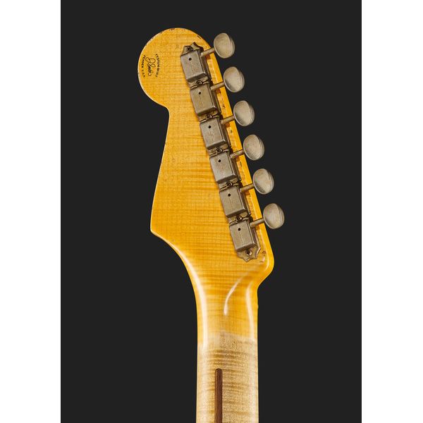 La guitare électrique Fender 56 Strat Black Hvy Relic MBJS / Test et Avis