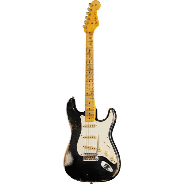 La guitare électrique Fender 56 Strat Black Hvy Relic MBJS / Test et Avis