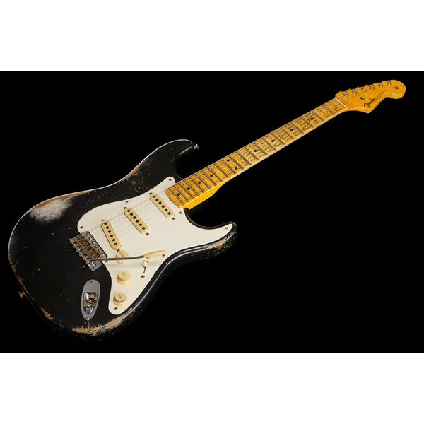 La guitare électrique Fender 56 Strat Black Hvy Relic MBJS / Test et Avis