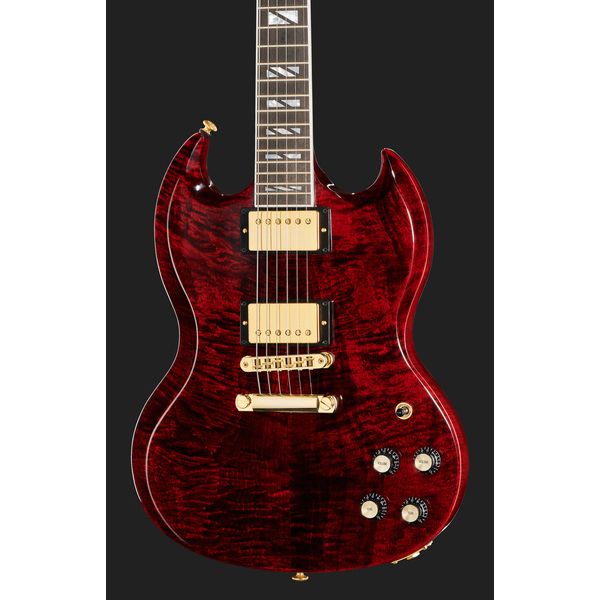 Guitare électrique Gibson SG Supreme Wine Red Test, Avis et Comparatif