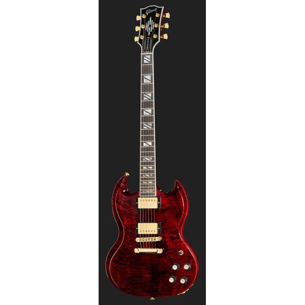 Guitare électrique Gibson SG Supreme Wine Red Test, Avis et Comparatif