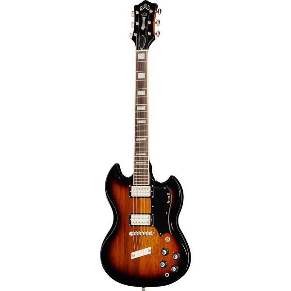 Guitare électrique Guild Polara Deluxe Vintage Sunburst Test, Avis et Comparatif