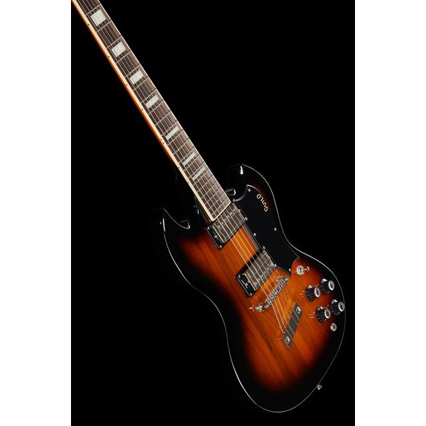 Guitare électrique Guild Polara Deluxe Vintage Sunburst Test, Avis et Comparatif