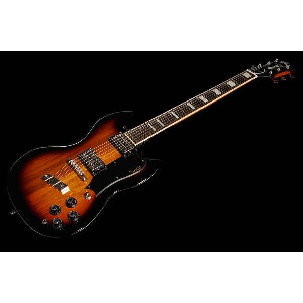 Guitare électrique Guild Polara Deluxe Vintage Sunburst Test, Avis et Comparatif