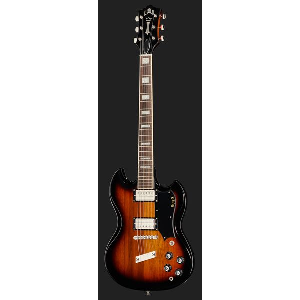 Guitare électrique Guild Polara Deluxe Vintage Sunburst Test, Avis et Comparatif