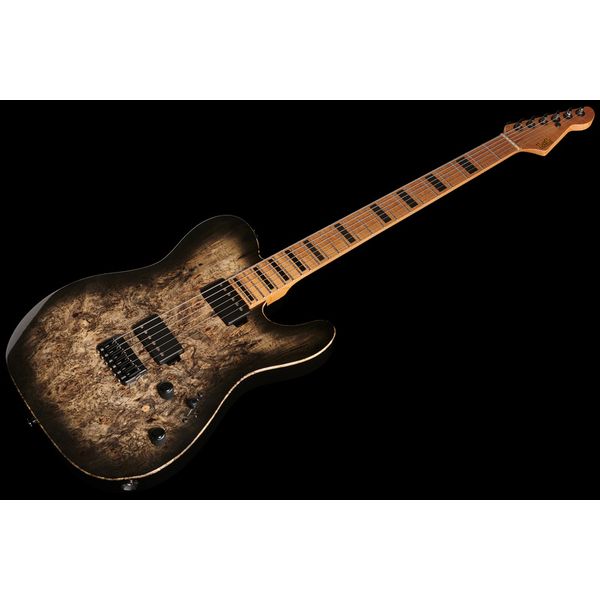 La guitare électrique LSL Baritone 24 DX Buckeye Burl Avis, Test