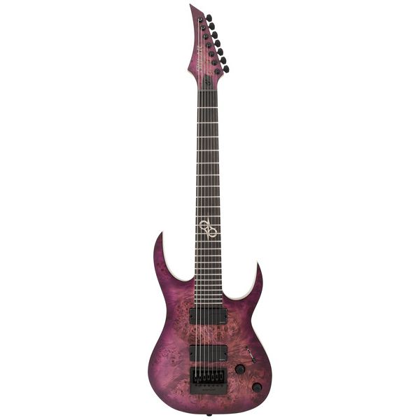 Guitare électrique Solar Guitars S1.7APP Poplar Purple Burst Avis & Test