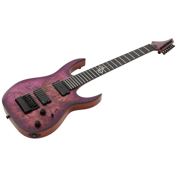 Guitare électrique Solar Guitars S1.7APP Poplar Purple Burst Avis & Test