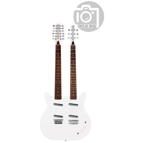 Danelectro DB612- White (Guitare électrique) Test & Avis