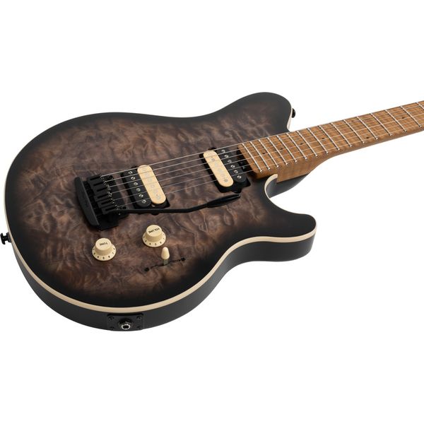 La guitare électrique Music Man Axis Super Sport CC Quilt : Test, Avis