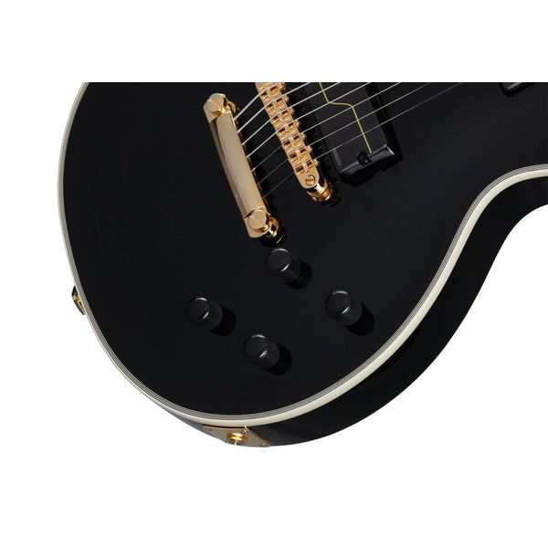 La guitare électrique Epiphone Matt Heafy LP Cust. 7 Ebony , Test, Avis