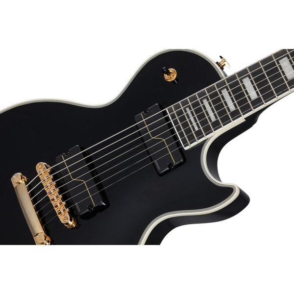 La guitare électrique Epiphone Matt Heafy LP Cust. 7 Ebony , Test, Avis