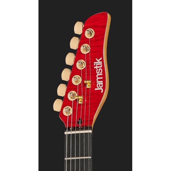 Guitare électrique Zivix Jamstik Deluxe Red/Black / Test, Avis & Comparatif